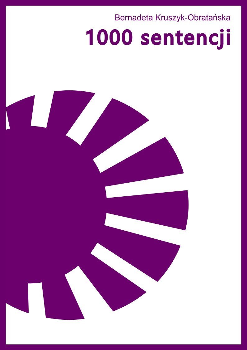 1000 sentencji okładka