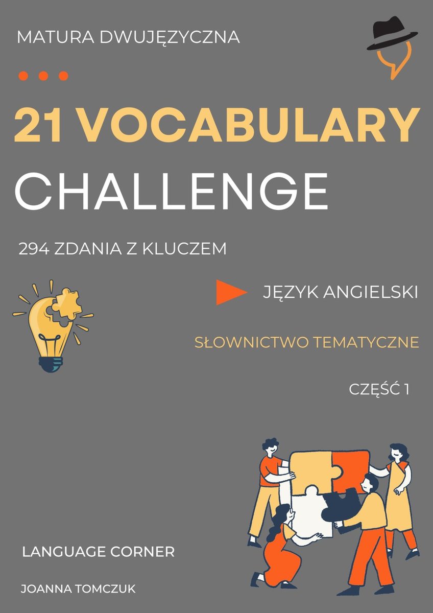 21 VOCABULARY CHALLENGE. Matura dwujęzyczna okładka