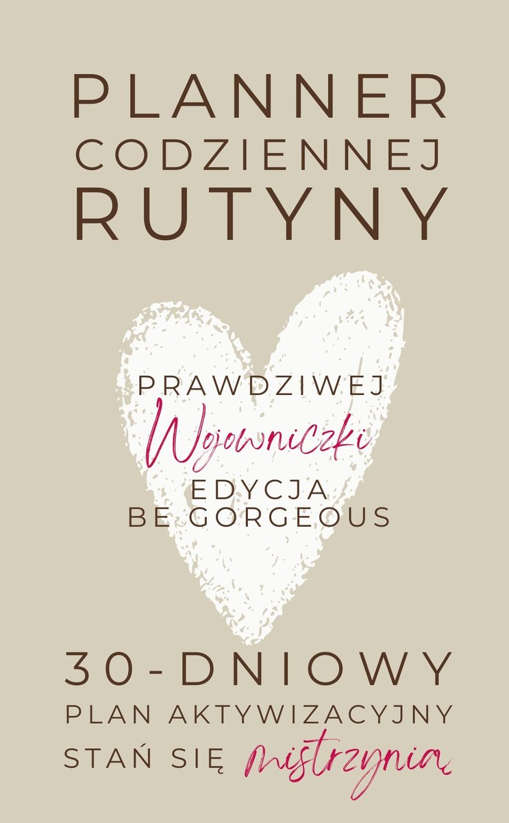 30-dniowy Planner Prawdziwej Wojowniczki - eBook PDF okładka