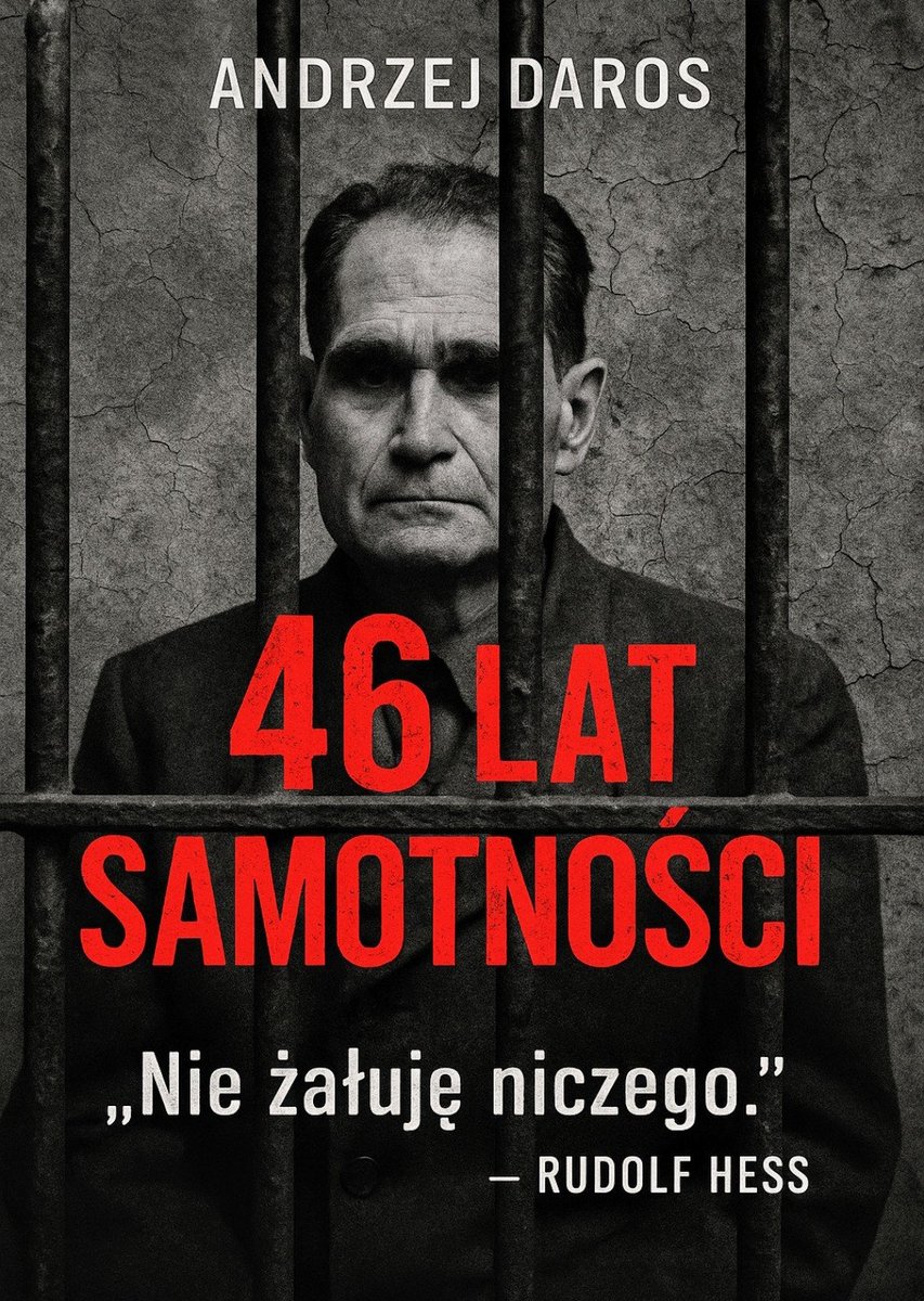 46 lat samotności. Niczego nie żałuję - Rudolf Hess okładka
