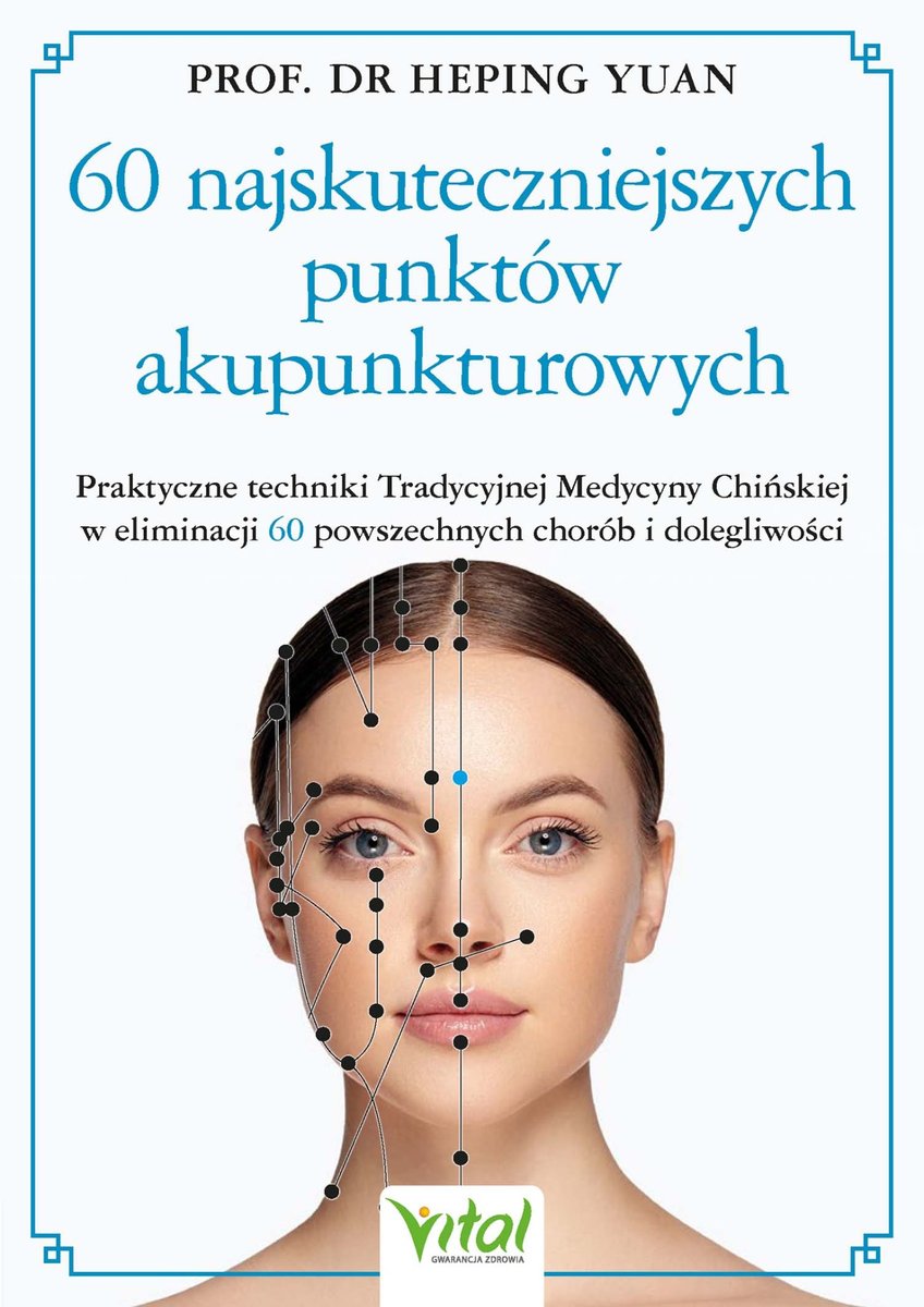 60 najskuteczniejszych punktów akupunkturowych - ebook MOBI okładka