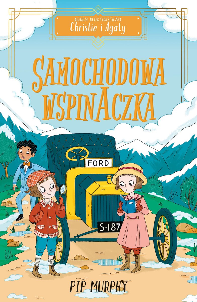 Agencja detektywistyczna Christie i Agaty. Tom 2. Samochodowa wspinaczka - ebook PDF okładka