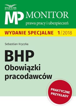 BHP. Obowiązki pracodawców okładka