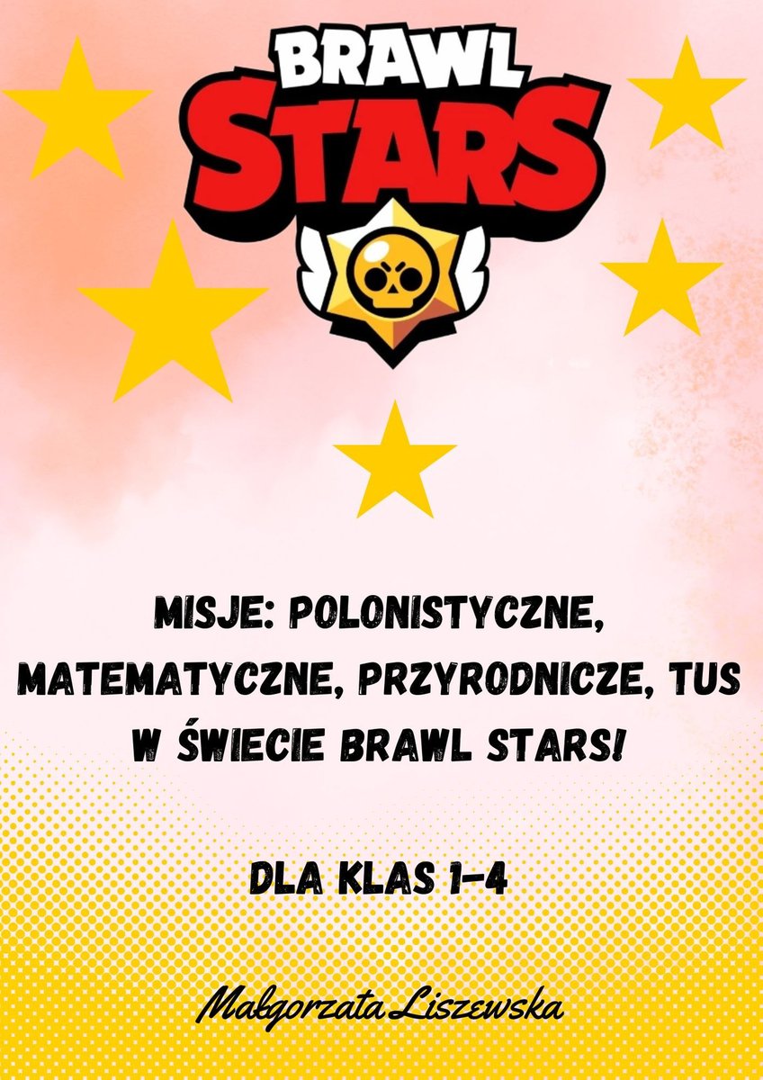BRAWL STARS Zadania dla klas 1-4 okładka