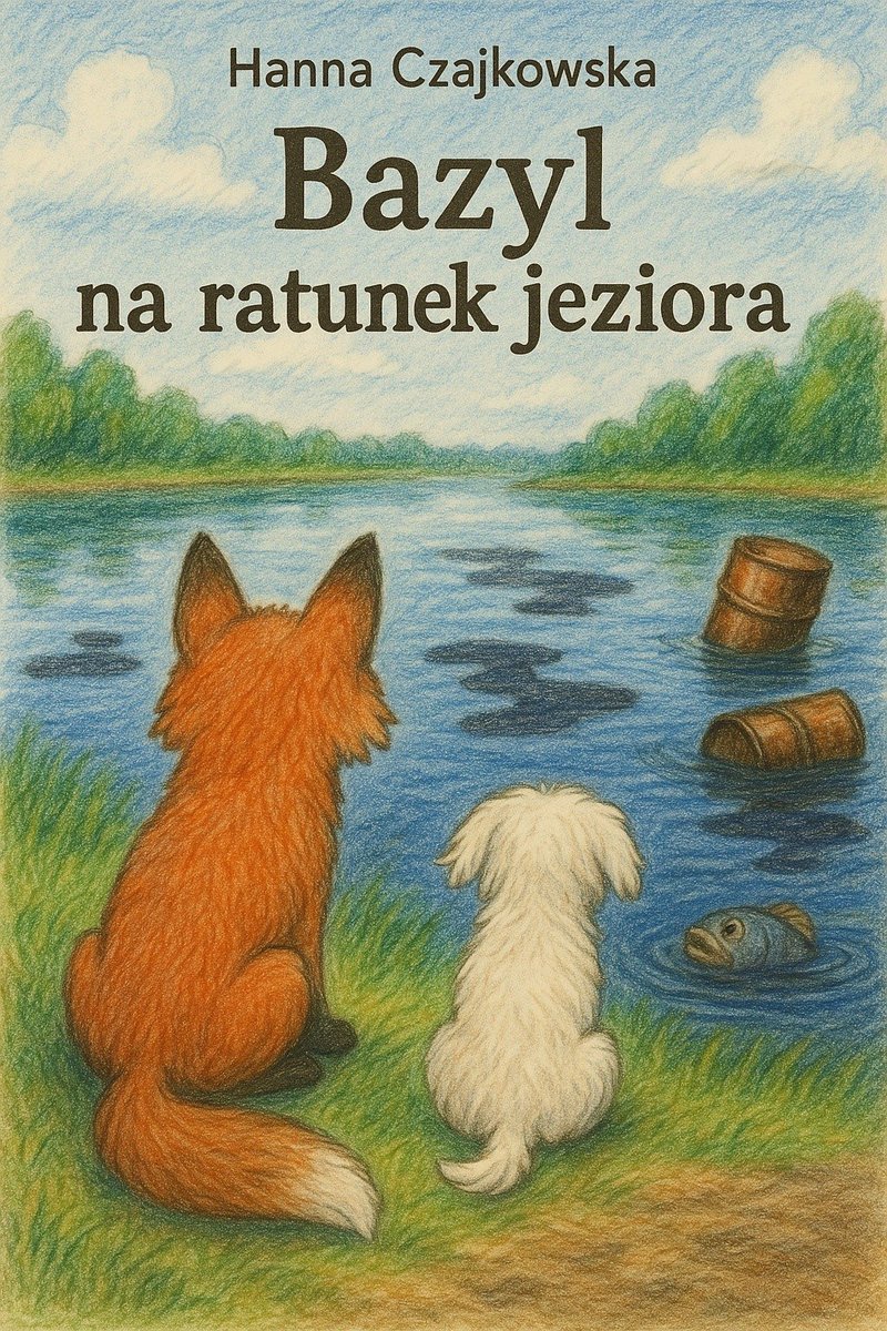 Bazyl na ratunek jeziora okładka