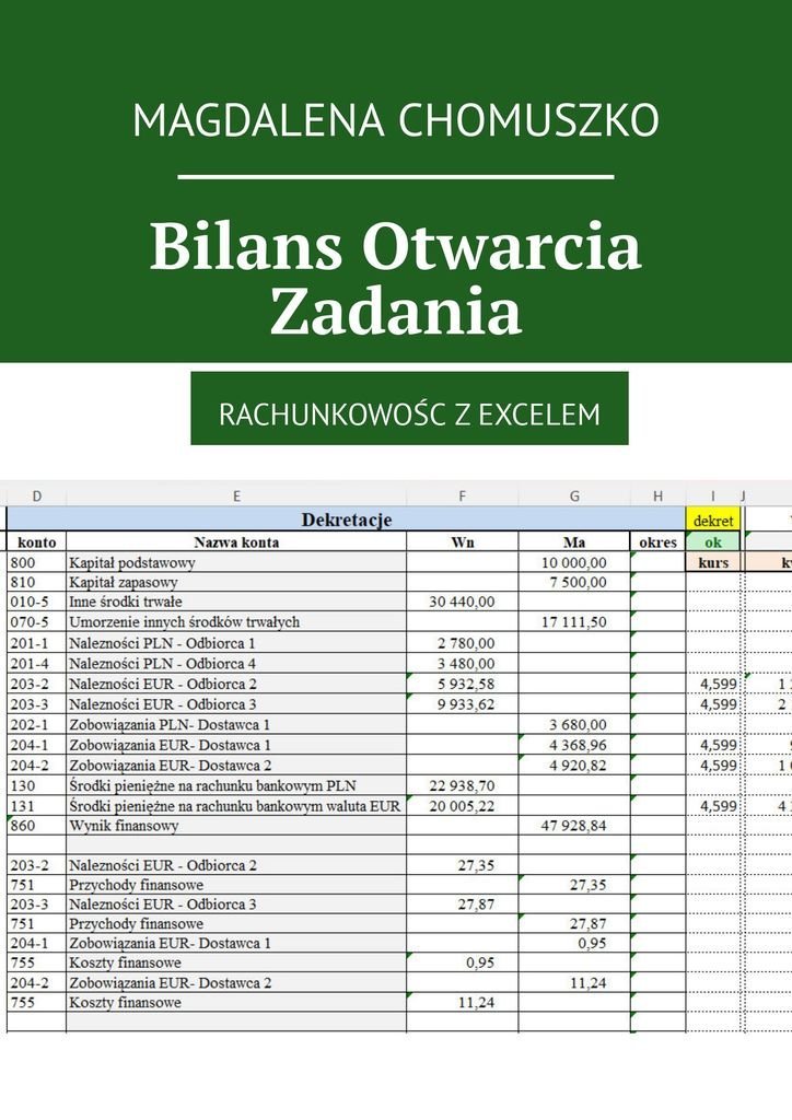 Bilans otwarcia zadania okładka