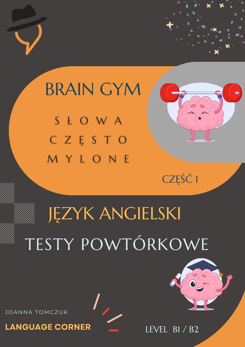 Brain Gym. Words often confused - ebook PDF okładka