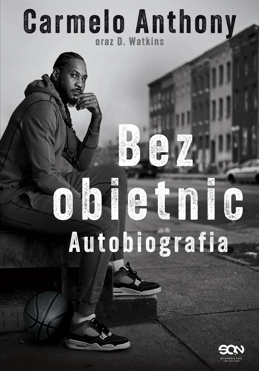 Carmelo Anthony. Bez obietnic. Autobiografia okładka