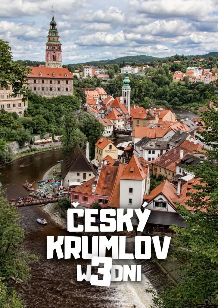 Český Krumlov w 3 dni okładka