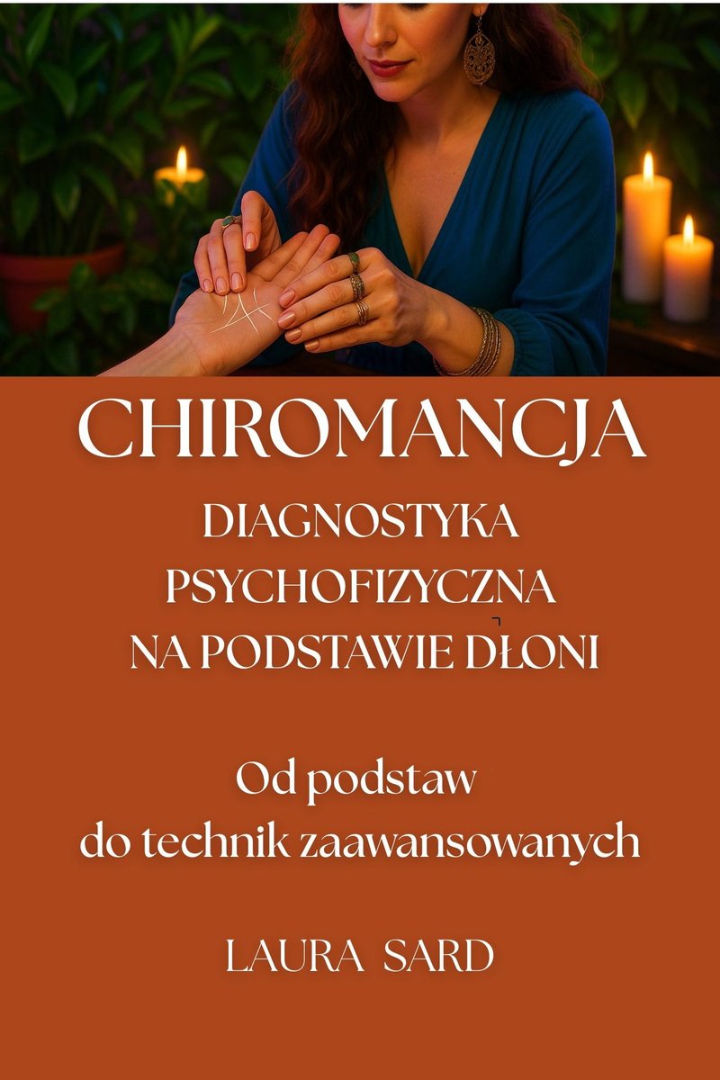 Chiromancja. Diagnostyka psychofizyczna na podstawie dłoni  od podstaw do technik zaawansowanych okładka
