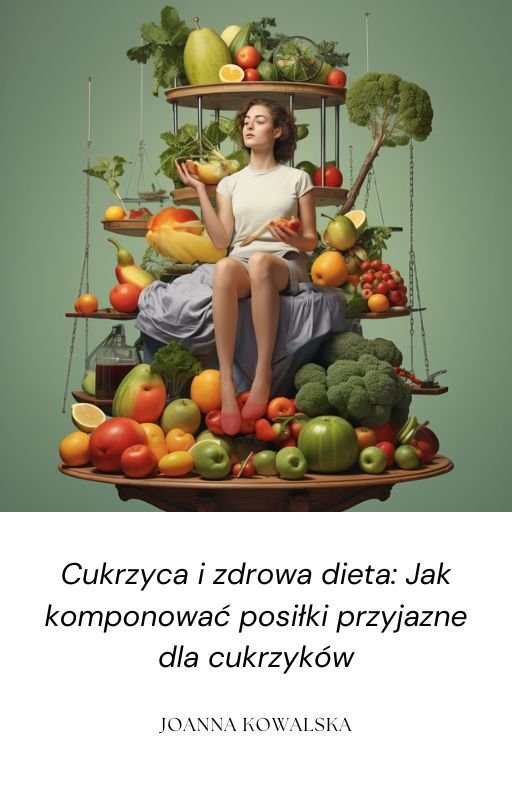 Cukrzyca i zdrowa dieta. Jak komponować posiłki przyjazne dla cukrzyków okładka