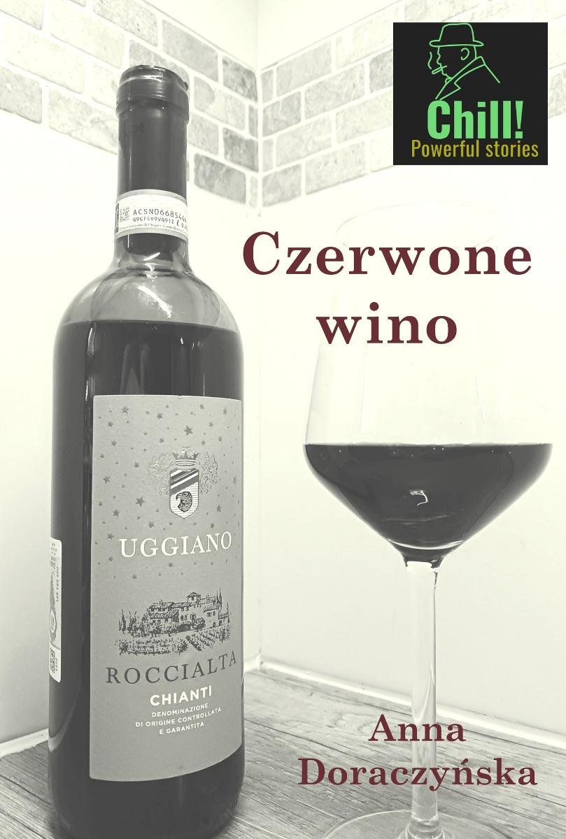 Czerwone wino okładka
