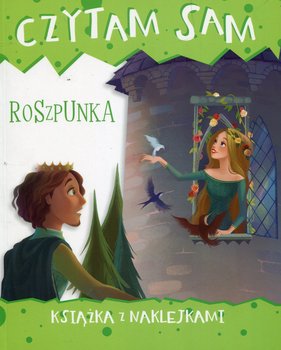 Czytam sam. Roszpunka. Książka z naklejkami okładka