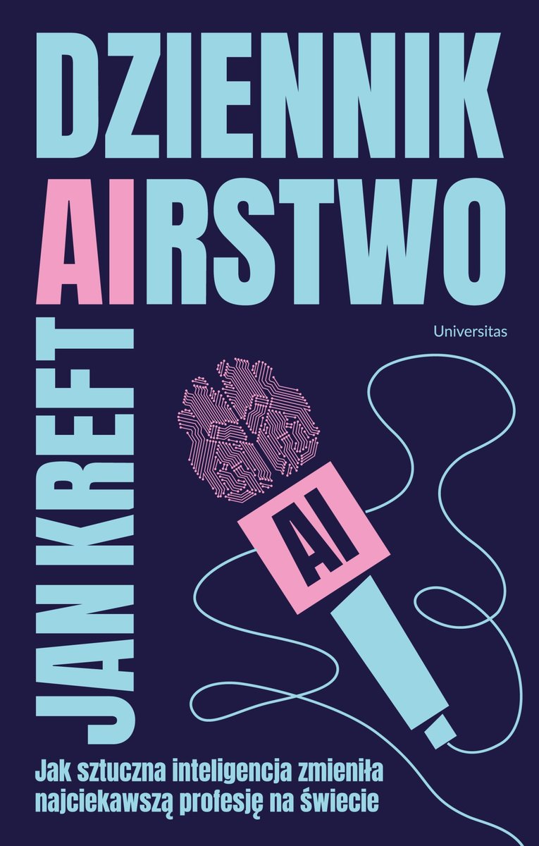 DZIENNIK(AI)RSTWO. Jak sztuczna inteligencja zmienia najciekawszą profesję na świecie okładka