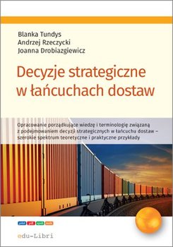 Decyzje strategiczne w łańcuchach dostaw okładka