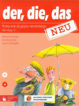 Der, die, das neu 5. Podręcznik do szkoły podstawowej + CD okładka