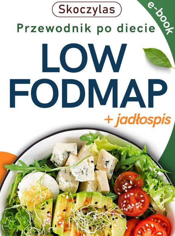 Dieta Low Fodmap + jadłospis okładka