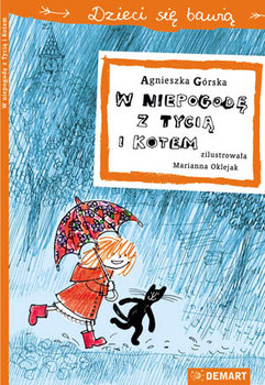 Dzieci się bawią. W niepogodę z Tycią i kotem okładka