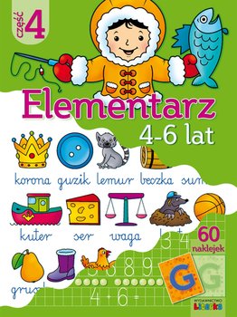 Elementarz 4-6 lat. Część 4 okładka
