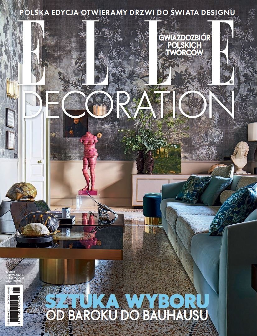 Elle Decoration 1/2024 okładka