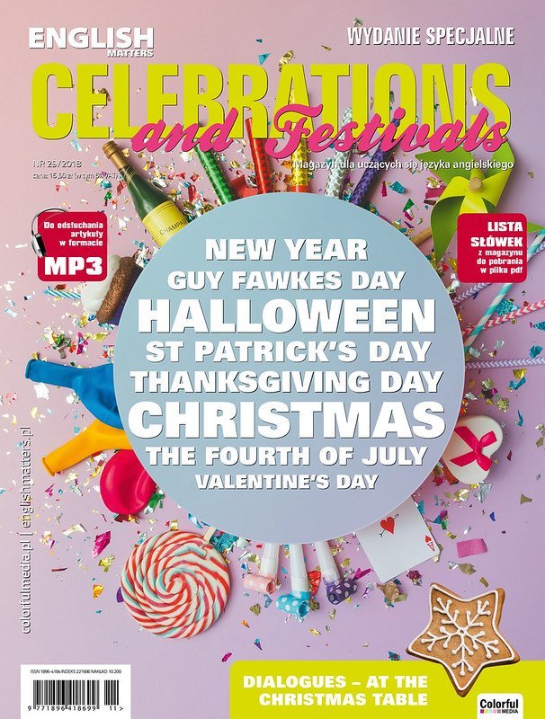 English Matters Celebrations and Festivals okładka