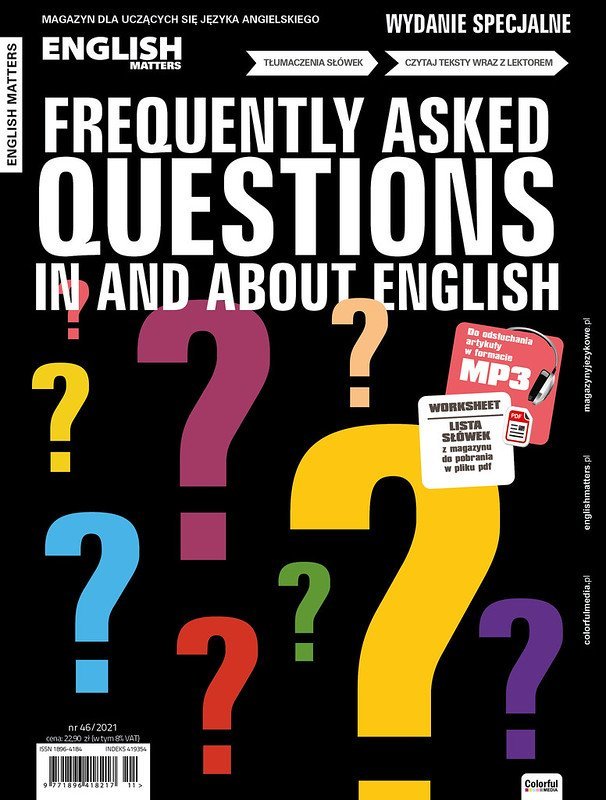 English Matters. Frequently Asked Questions in and about English okładka