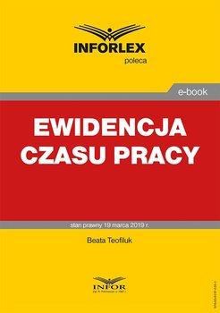 Ewidencja czasu pracy okładka