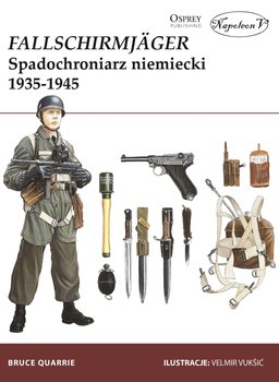Fallschirmjager. Spadochroniarz niemiecki 1935-1945 okładka