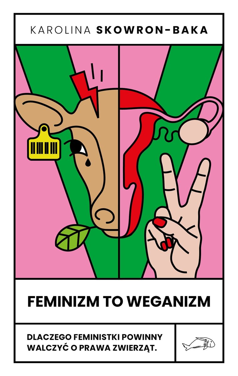 Feminizm to weganizm. Dlaczego feministki powinny walczyć o prawa zwierząt okładka