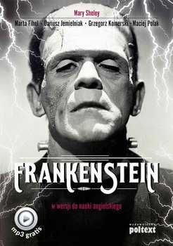 Frankenstein w wersji do nauki angielskiego okładka