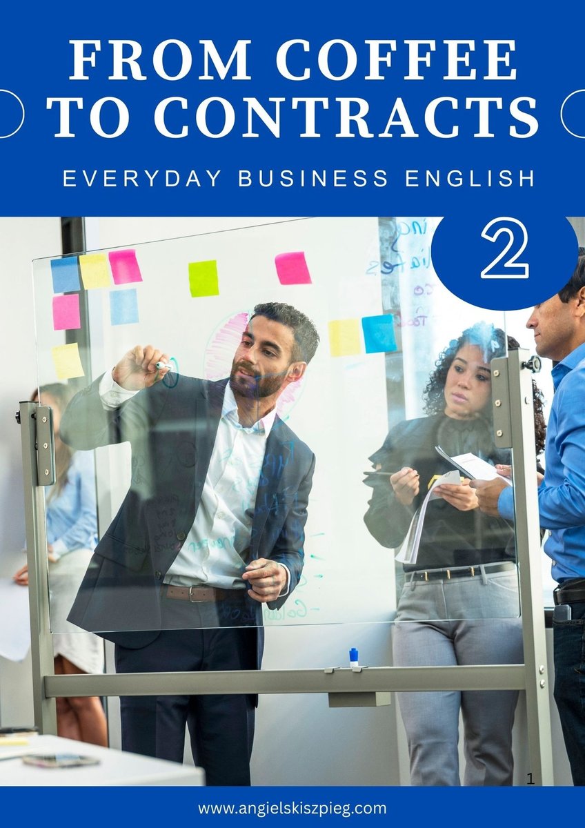 From Coffee to Contracts - Angielski Biznesowy A2/B1 okładka