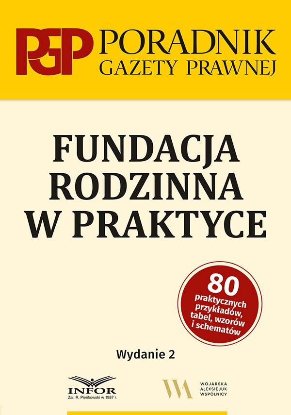 Fundacja rodzinna w praktyce okładka