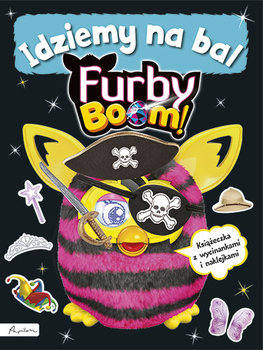 Furby Boom! Idziemy na bal. Książeczka z wycinankami i naklejkami okładka