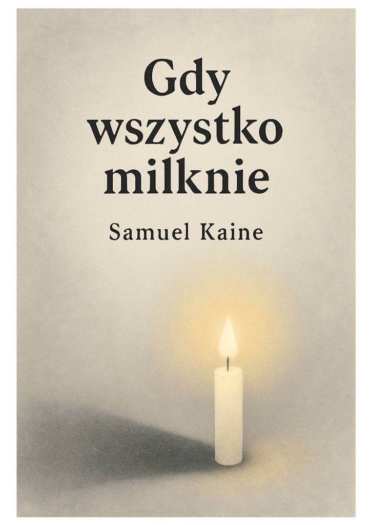 Gdy wszystko milknie okładka