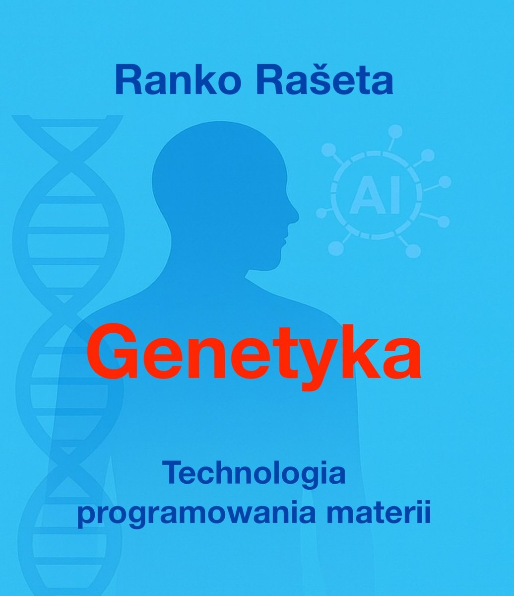 Genetyka: Technologia programowania materii - ebook PDF okładka