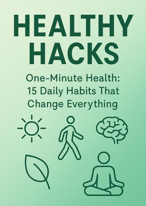 Heathy Hacks  - ebook PDF okładka