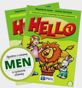 Hello 1. Język angielski. Podręcznik. Zeszyt ćwiczeń. Szkoła podstawowa okładka