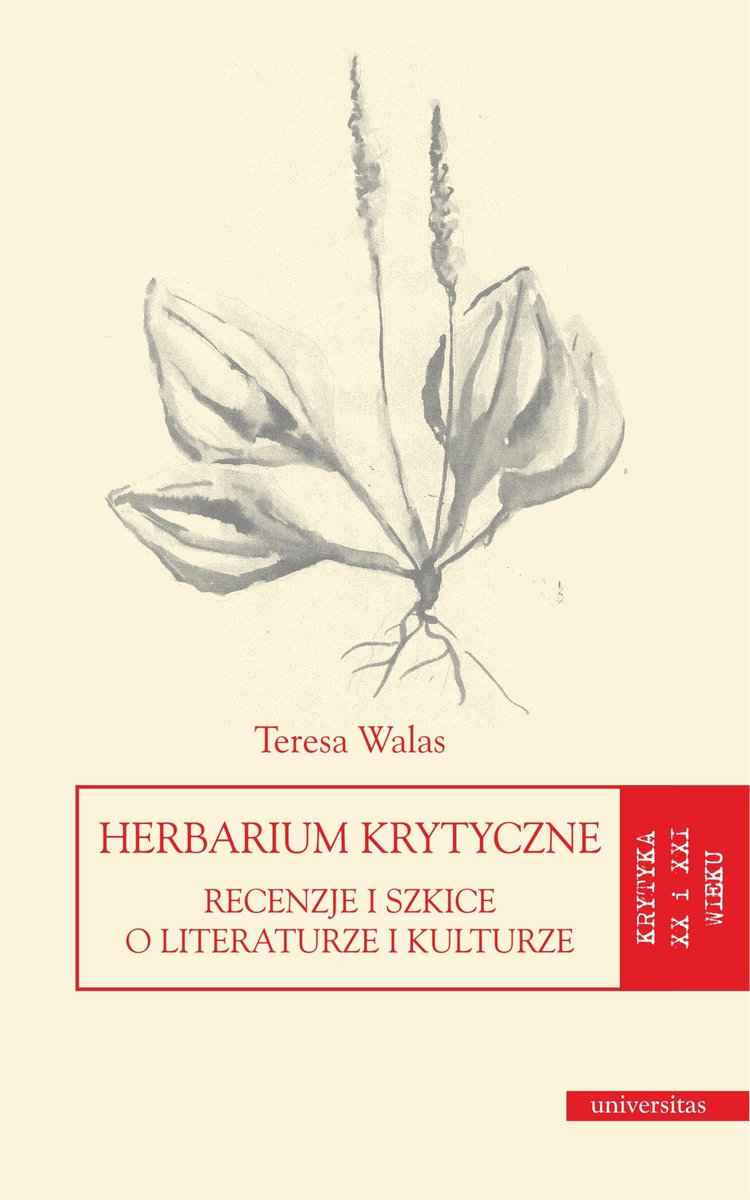 Herbarium krytyczne. Recenzje i szkice o literaturze i kulturze okładka