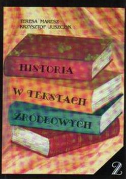 Historia w tekstach źródłowych 2 okładka