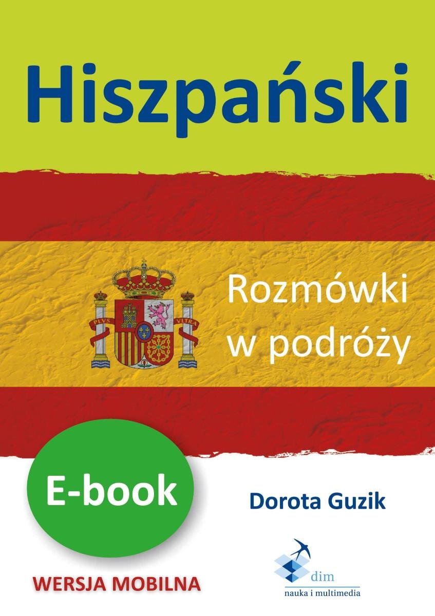 Hiszpański. Rozmówki w podróży okładka