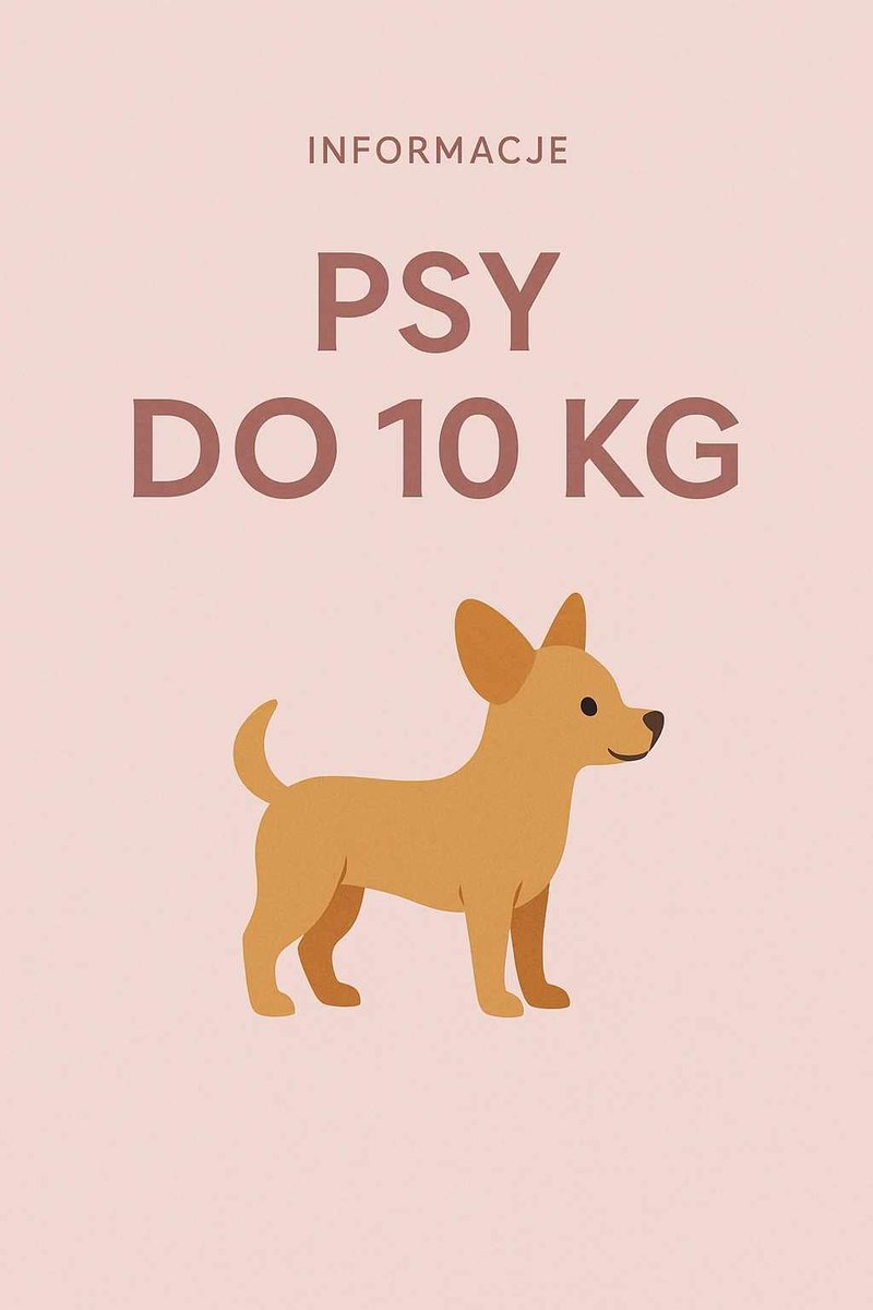 Informacje. Psy do 10 kg okładka
