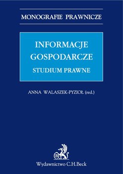 Informacje gospodarcze. Studium prawne okładka