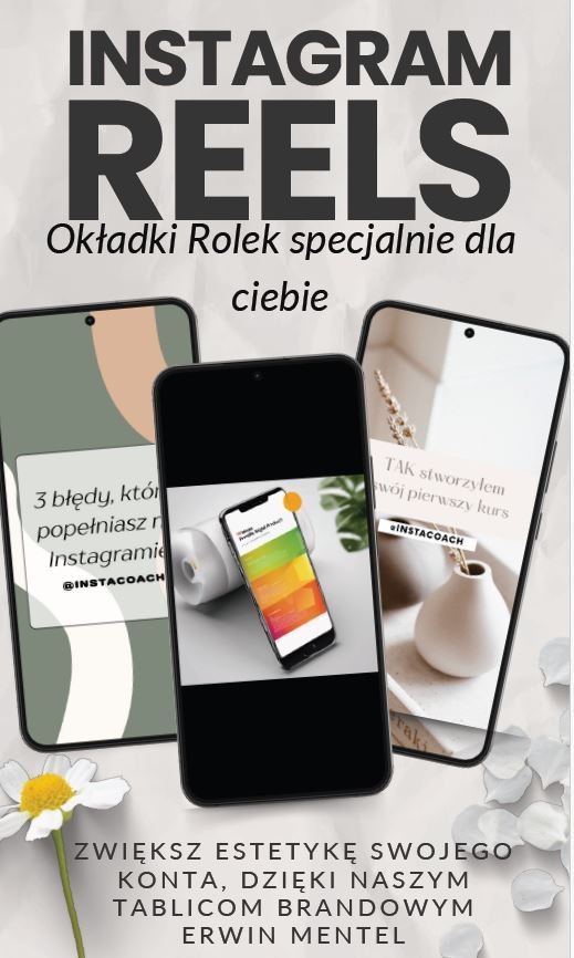 Instagram Reels. Okładki rolek specjalnie dla ciebie okładka