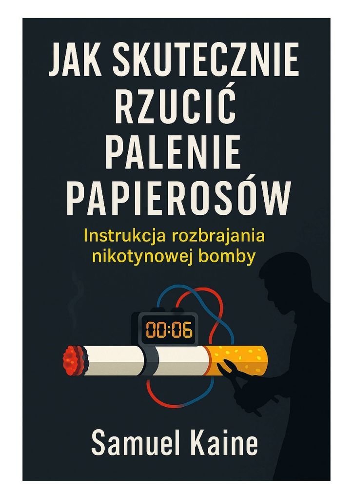 Instrukcja rozbrajania nikotynowej bomby okładka