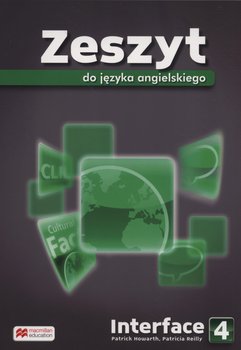 Interface 4. Zeszyt do języka angielskiego okładka