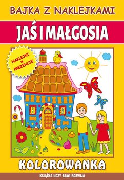 Jaś i Małgosia. Kolorowanka okładka