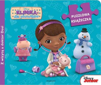 Klinika dla pluszaków. Puzzlowa książeczka okładka