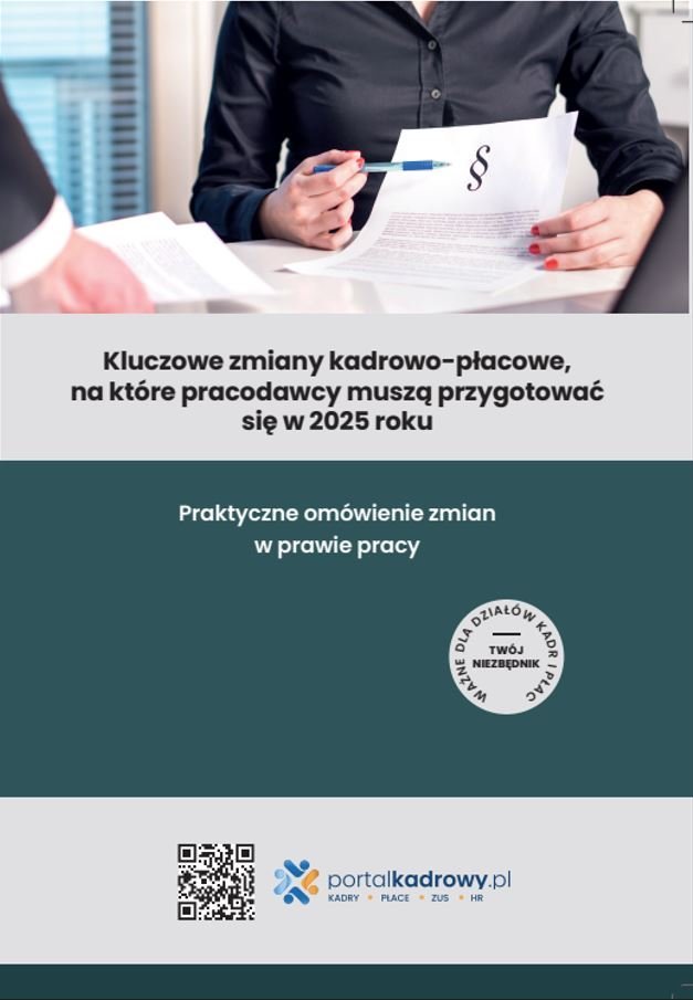 Kluczowe zmiany kadrowo-płacowe, na które pracodawcy muszą przygotować się w 2025 roku okładka