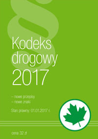 Kodeks drogowy 2017 okładka