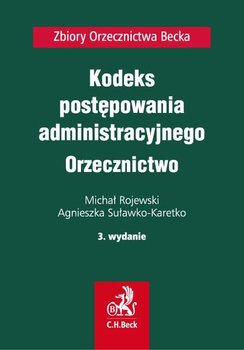 Kodeks postępowania administracyjnego. Orzecznictwo okładka